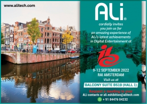 Welcome to visit ALi Booth at IBC 2023